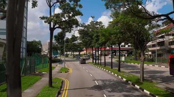 estrada de ônibus de singapura video