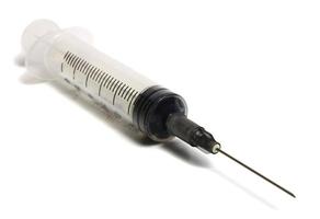 medical syringe needle photo