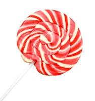 candy pink spiral lollipop photo