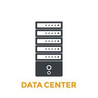 server, data center vector icon