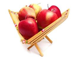 red fruit apples photo