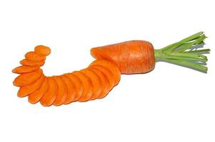 carrot ripe slice photo