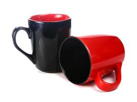 black and red cup photo