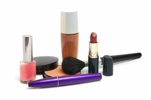 group cosmetics for woman photo