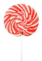 candy pink spiral lollipop photo