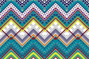 Abstract geometric ethnic pattern design. Aztec fabric carpet mandala ornament ethnic chevron textile decoration wallpaper. Tribal boho native ethnic traditional embroidery vector background