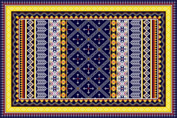 Abstract geometric ethnic pattern design. Aztec fabric carpet mandala ornament ethnic chevron textile decoration wallpaper. Tribal boho native ethnic traditional embroidery vector background