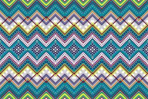 Abstract geometric ethnic pattern design. Aztec fabric carpet mandala ornament ethnic chevron textile decoration wallpaper. Tribal boho native ethnic traditional embroidery vector background