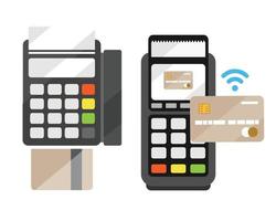 Mobile smartphone payment, Nfc technology in a smartphone contactless wireless pay vector