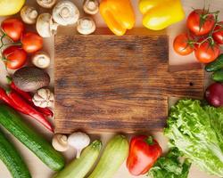 Menu, recipe, mock up, banner. Food ingredient background photo