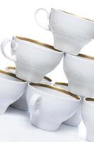 Ceramic coffee cups photo