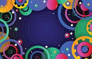 Abstract Circle Background vector