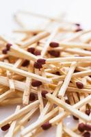 A lot of matchsticks photo