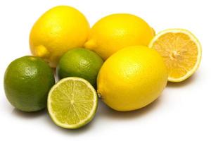Different citrus fruits photo