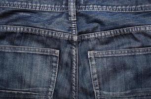 Closeup of denim texture photo