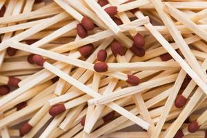 A lot of matchsticks photo