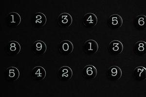 Background of numbers. from zero to nine. Numbers texture. Finance data concept. Matematic. Seamless pattern with numbers. financial crisis concept. Business success. photo