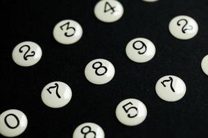 Background of numbers. from zero to nine. Numbers texture. Finance data concept. Matematic. Seamless pattern with numbers. financial crisis concept. Business success. photo