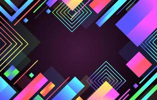 Abstract Rectangle Shape Background vector