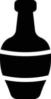 bottle vector illustration on a background.Premium quality symbols.vector icons for concept and graphic design.