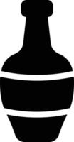 bottle vector illustration on a background.Premium quality symbols.vector icons for concept and graphic design.