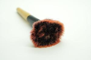 Blush brush for women to apply makeup. photo