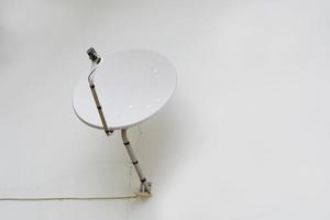 terrestrial satellite dish used to receive television signals photo