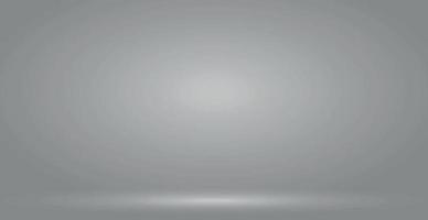 Dark gray studio, large spacious photo studio, product presentation background - Vector