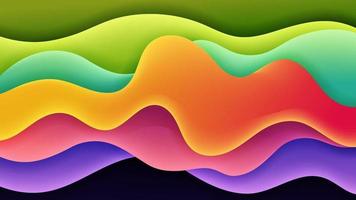 Vector abstract backgrond with soft gradient color and dynamic shadow. Vector background for wallpaper. Eps 10