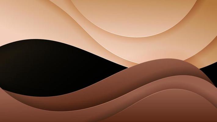 Brown Wave Background Vector Art, Icons, and Graphics for Free Download