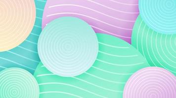 Vector abstract backgrond with soft gradient color and dynamic shadow. Vector background for wallpaper. Eps 10