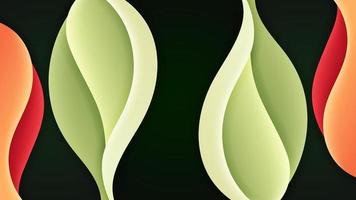 Vector abstract backgrond with soft gradient color and dynamic shadow. Vector background for wallpaper. Eps 10