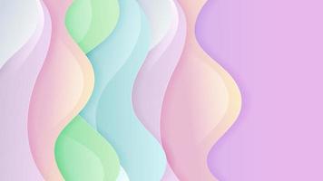 Vector abstract backgrond with soft gradient color and dynamic shadow. Vector background for wallpaper. Eps 10