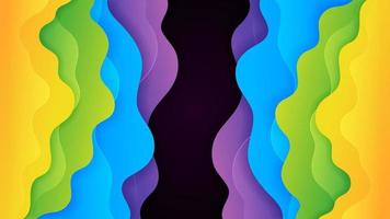 Vector abstract backgrond with soft gradient color and dynamic shadow. Vector background for wallpaper. Eps 10