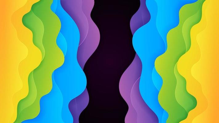 Vector abstract backgrond with soft gradient color and dynamic shadow. Vector background for wallpaper. Eps 10