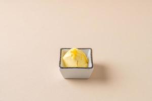 yuzu orange ice-cream photo