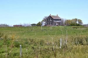 an old abandoned farm house photo