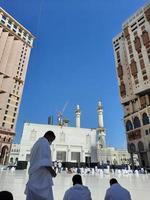 Makkah, Saudi Arabia, 2021 - Beautiful view of skyscrapers in Makkah, Saudi Arabia. photo