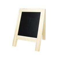 Chalk rubbed out on blackboard isolated with Clipping path for insert Photo