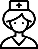 nurse vector illustration on a background.Premium quality symbols.vector icons for concept and graphic design.