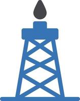 oil tower vector illustration on a background.Premium quality symbols.vector icons for concept and graphic design.