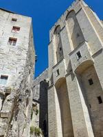 Avignon,France,,2013 - Vertical shot of the facade of the Palace of the Popes photo