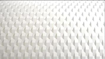 white geometric abstract background 3d illustration photo