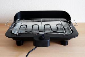 electric table grill in kitchen photo