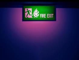 Fire exit door. Fire exit emergency door red color metal material photo