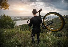 Cycling and outdoor sports as a lifestyle photo