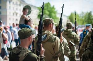 Nizhny Novgorod, Russia-may 9, 2019 victory Parade photo