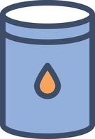 oil drum vector illustration on a background.Premium quality symbols.vector icons for concept and graphic design.