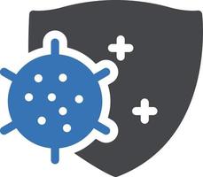 virus shield vector illustration on a background.Premium quality symbols.vector icons for concept and graphic design.