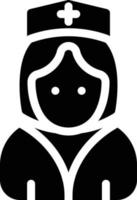 nurse vector illustration on a background.Premium quality symbols.vector icons for concept and graphic design.